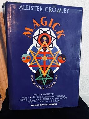 Aleister Crowley "Magick" Book Four - Deep Blue Cover